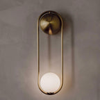 Radiain Applique murale minimaliste en laiton - Neutralighting