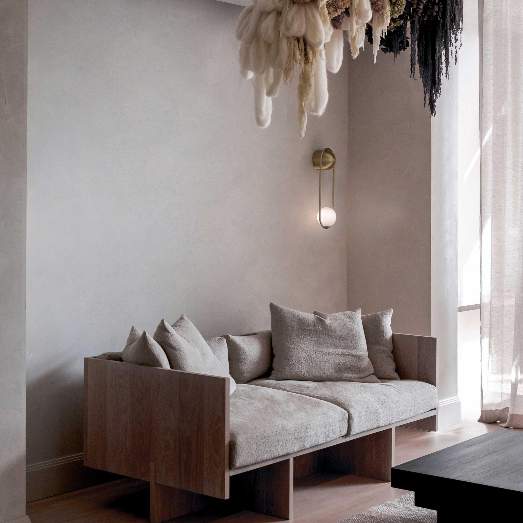 Radiain Applique murale minimaliste en laiton - Neutralighting