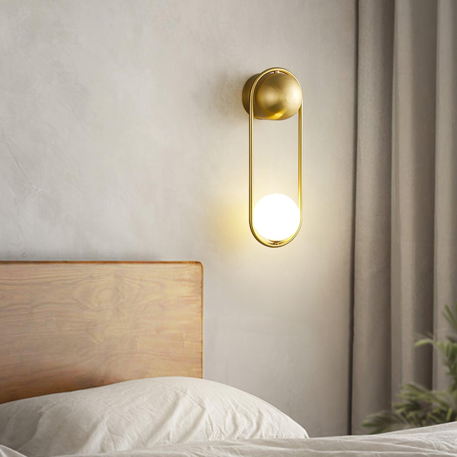 Radiain Applique murale minimaliste en laiton - Neutralighting