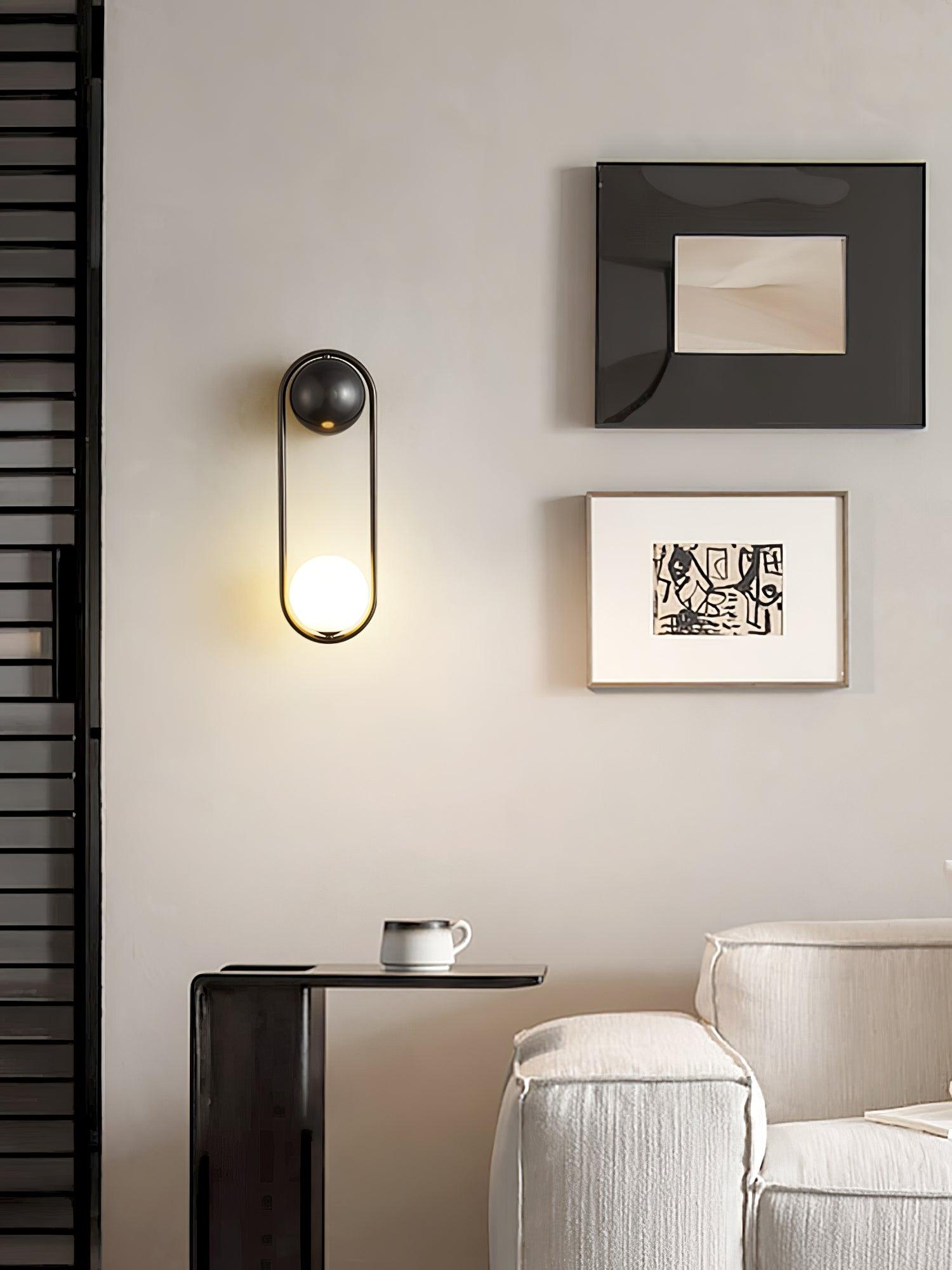 Radiain Applique murale minimaliste en laiton - Neutralighting