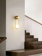 Radiain Applique murale minimaliste en laiton - Neutralighting