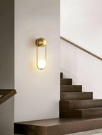 Radiain Applique murale minimaliste en laiton - Neutralighting