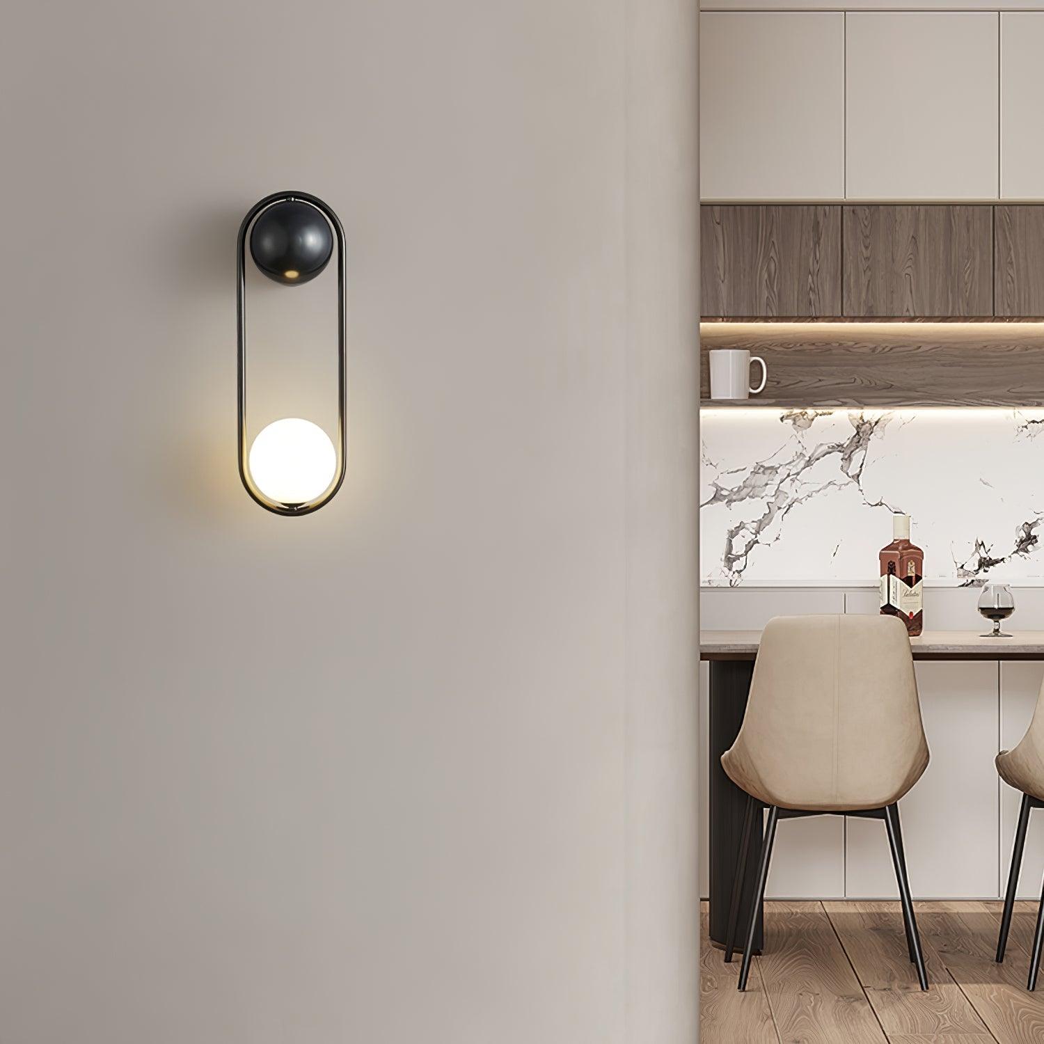 Radiain Applique murale minimaliste en laiton - Neutralighting