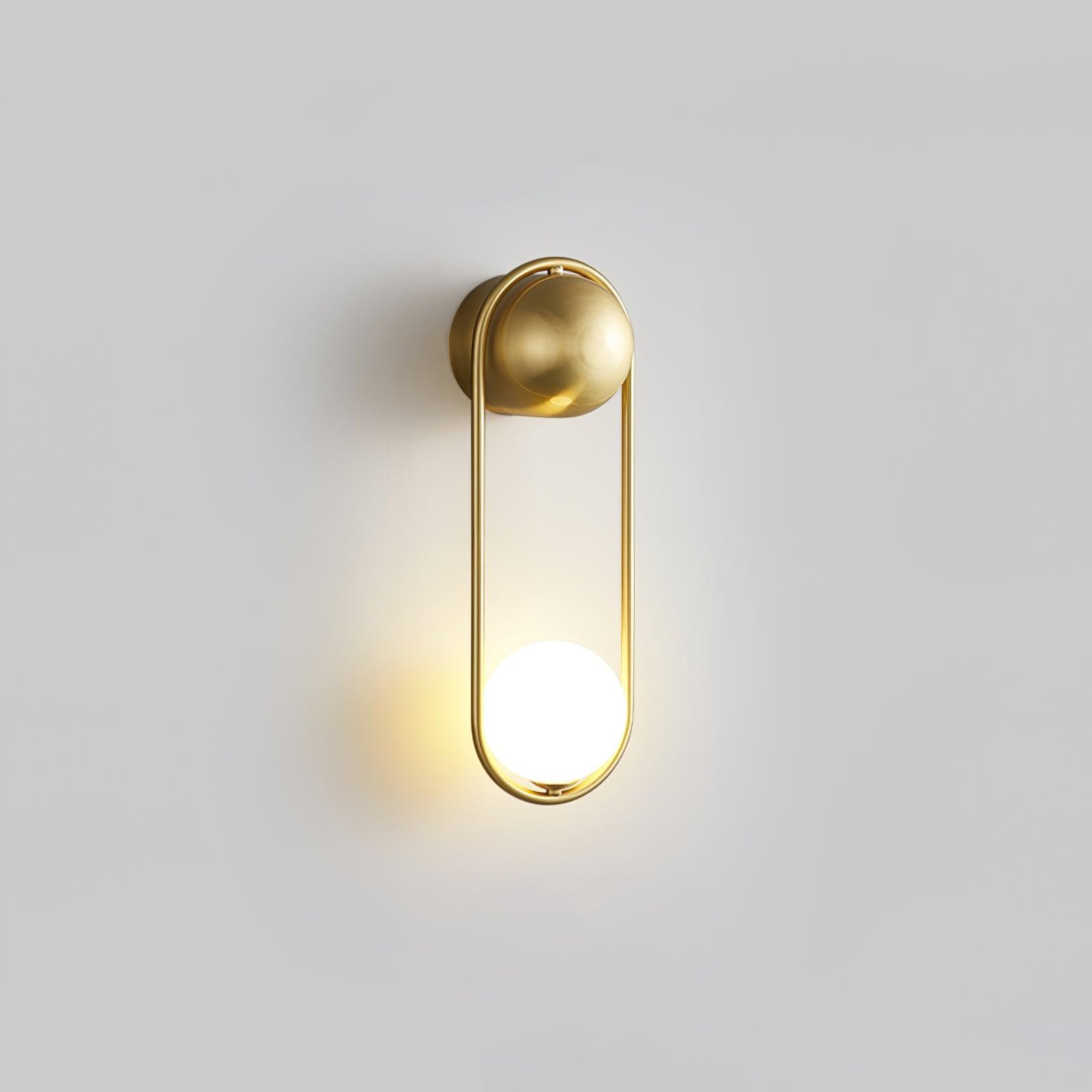 Radiain Applique murale minimaliste en laiton - Neutralighting
