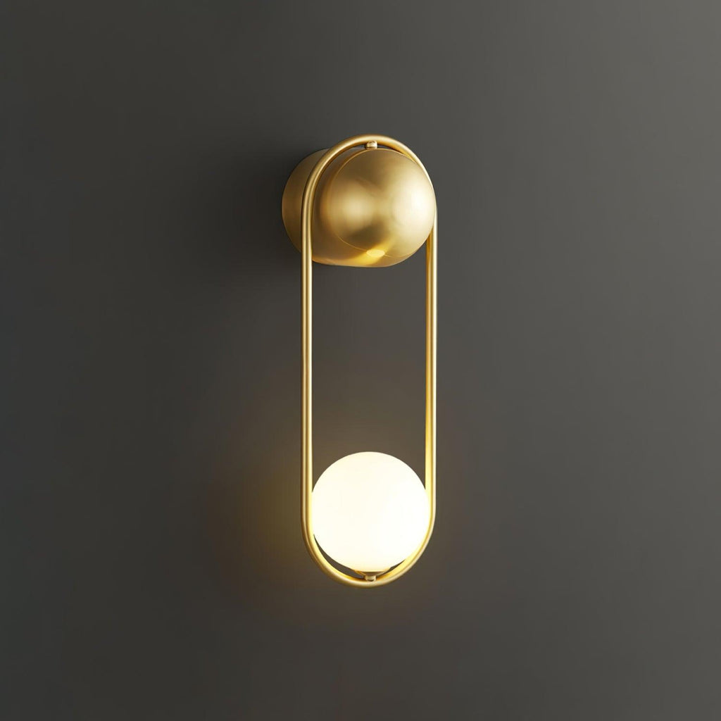 Radiain Applique murale minimaliste en laiton - Neutralighting
