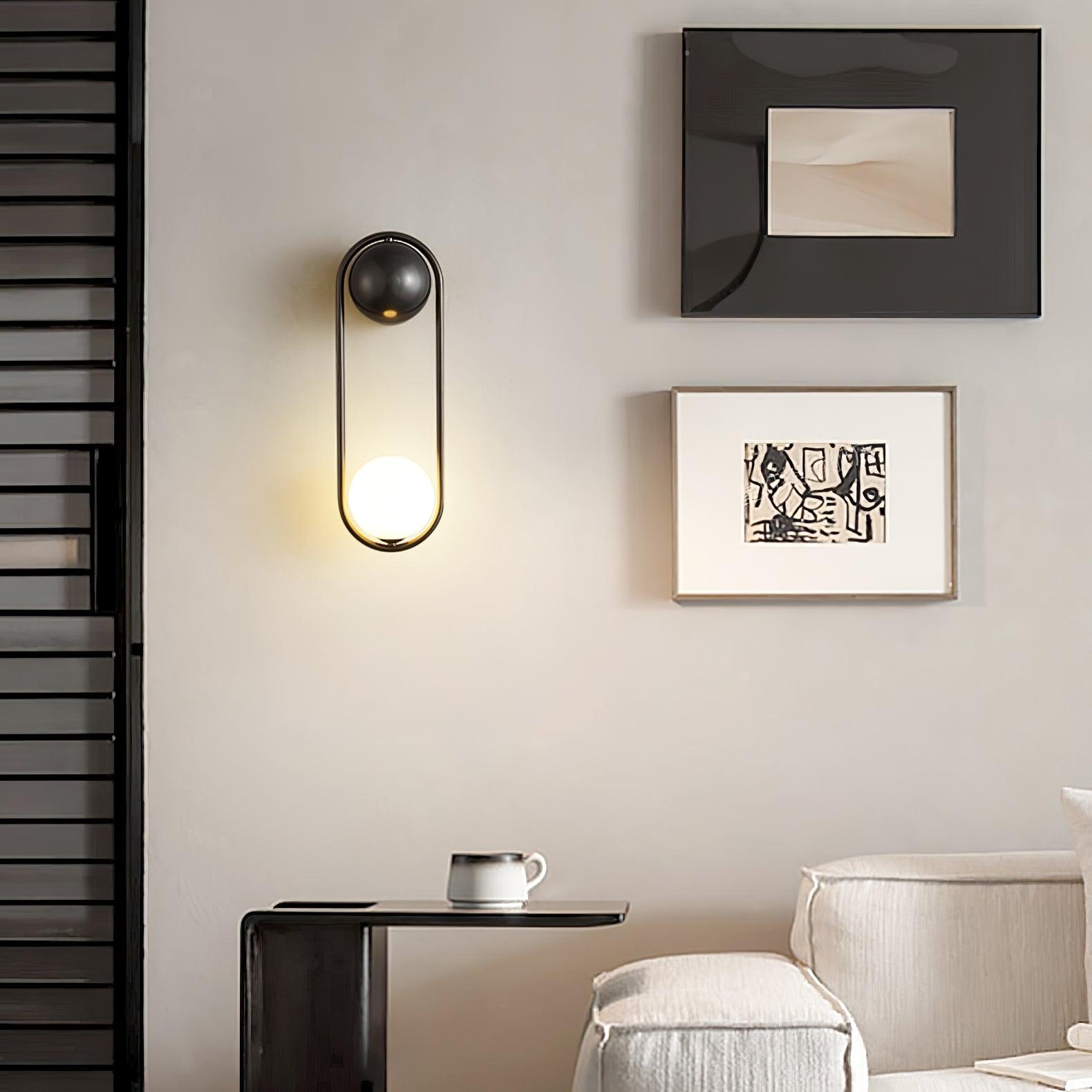Radiain Applique murale minimaliste en laiton - Neutralighting
