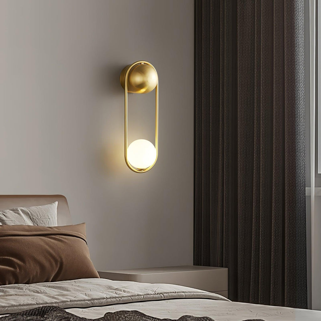 Radiain Applique murale minimaliste en laiton - Neutralighting