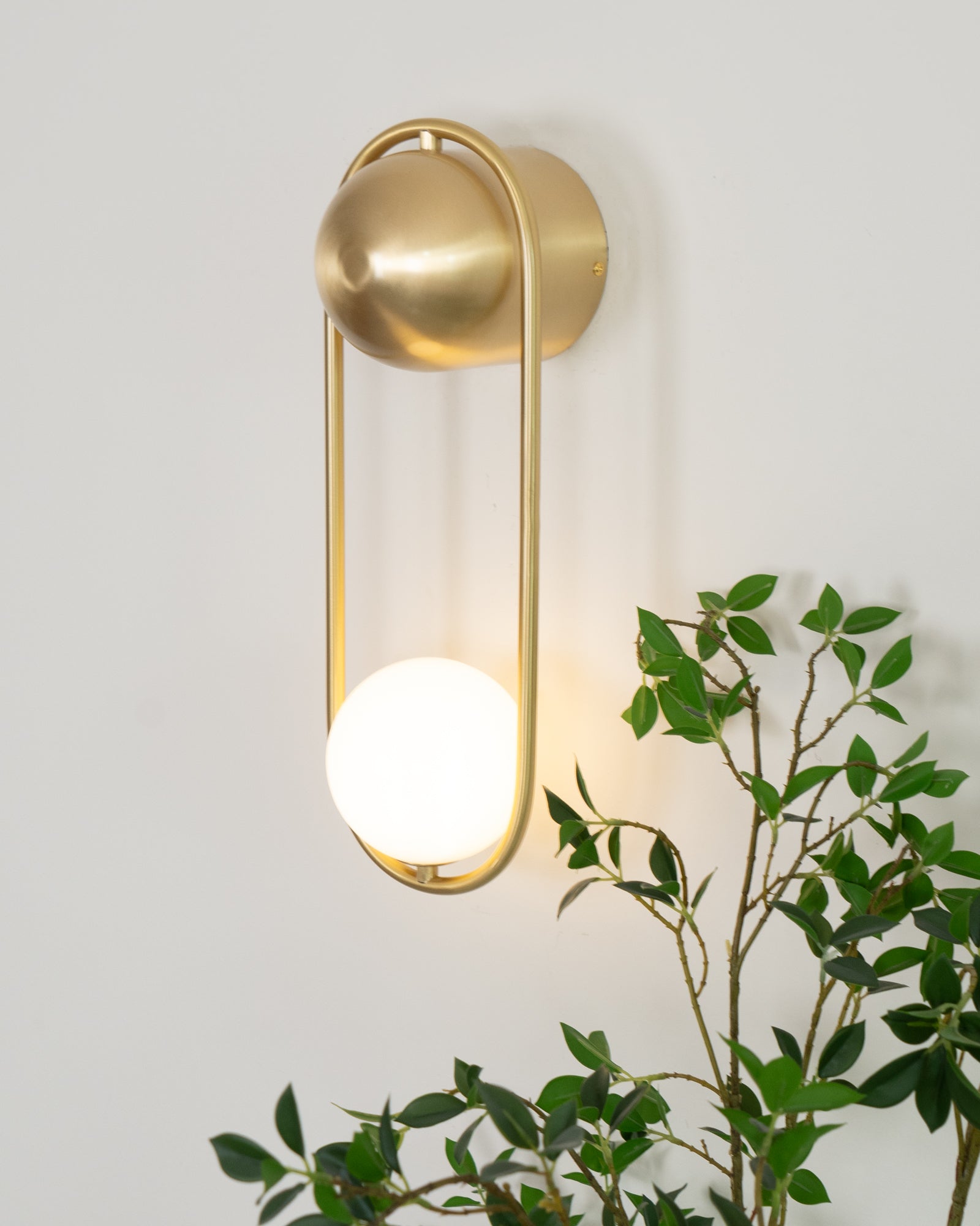 Radiain Applique murale minimaliste en laiton - Neutralighting