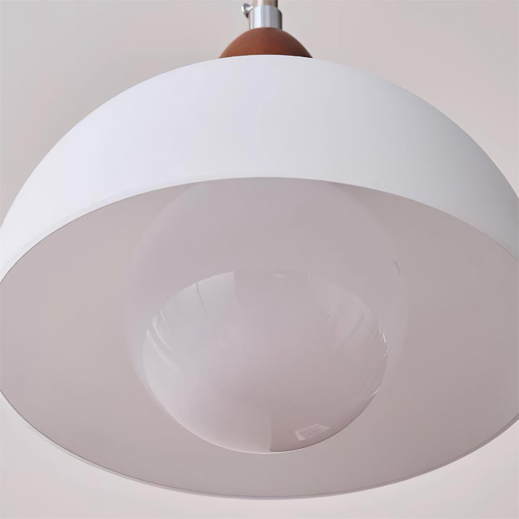Milagro Suspension Lampe Dôme Accent en Bois Minimaliste - Neutralighting