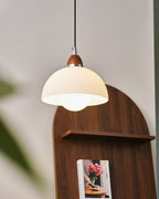 Milagro Suspension Lampe Dôme Accent en Bois Minimaliste - Neutralighting