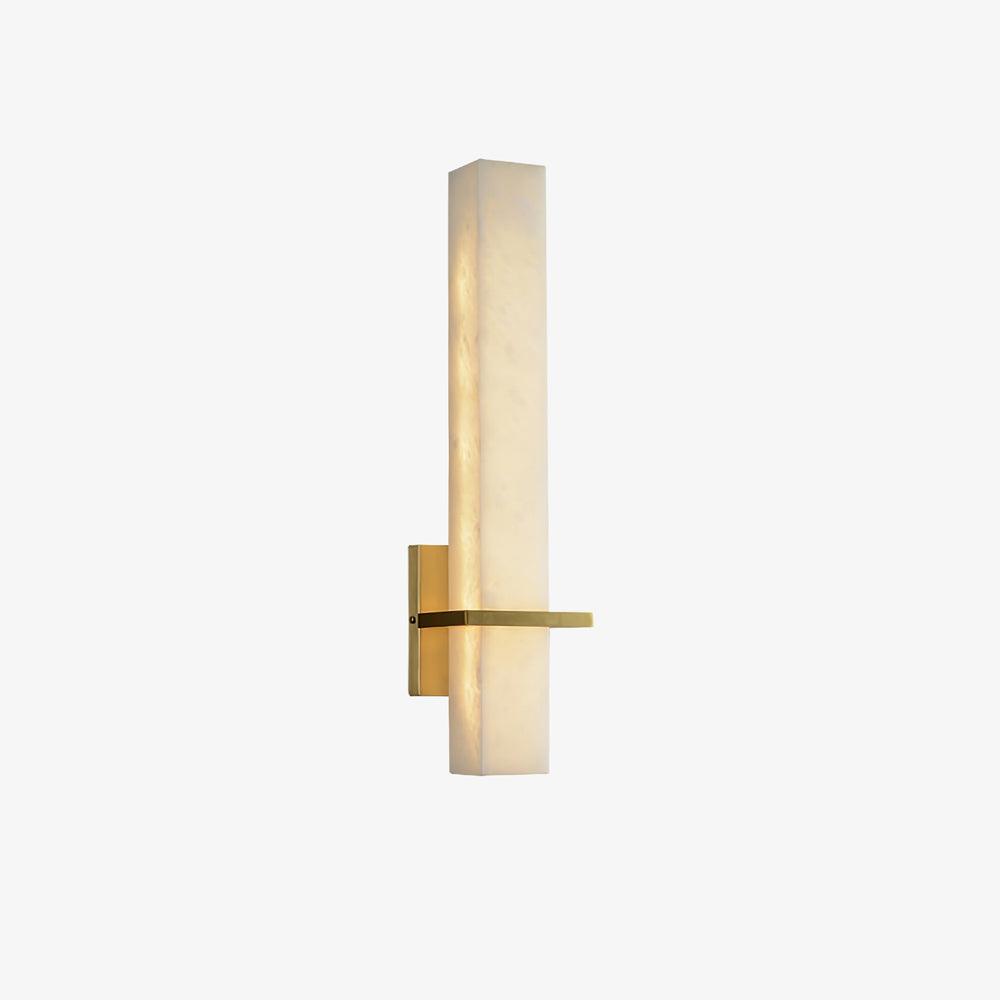Luste Applique Murale en Albâtre Bande en Laiton Forme - Neutralighting