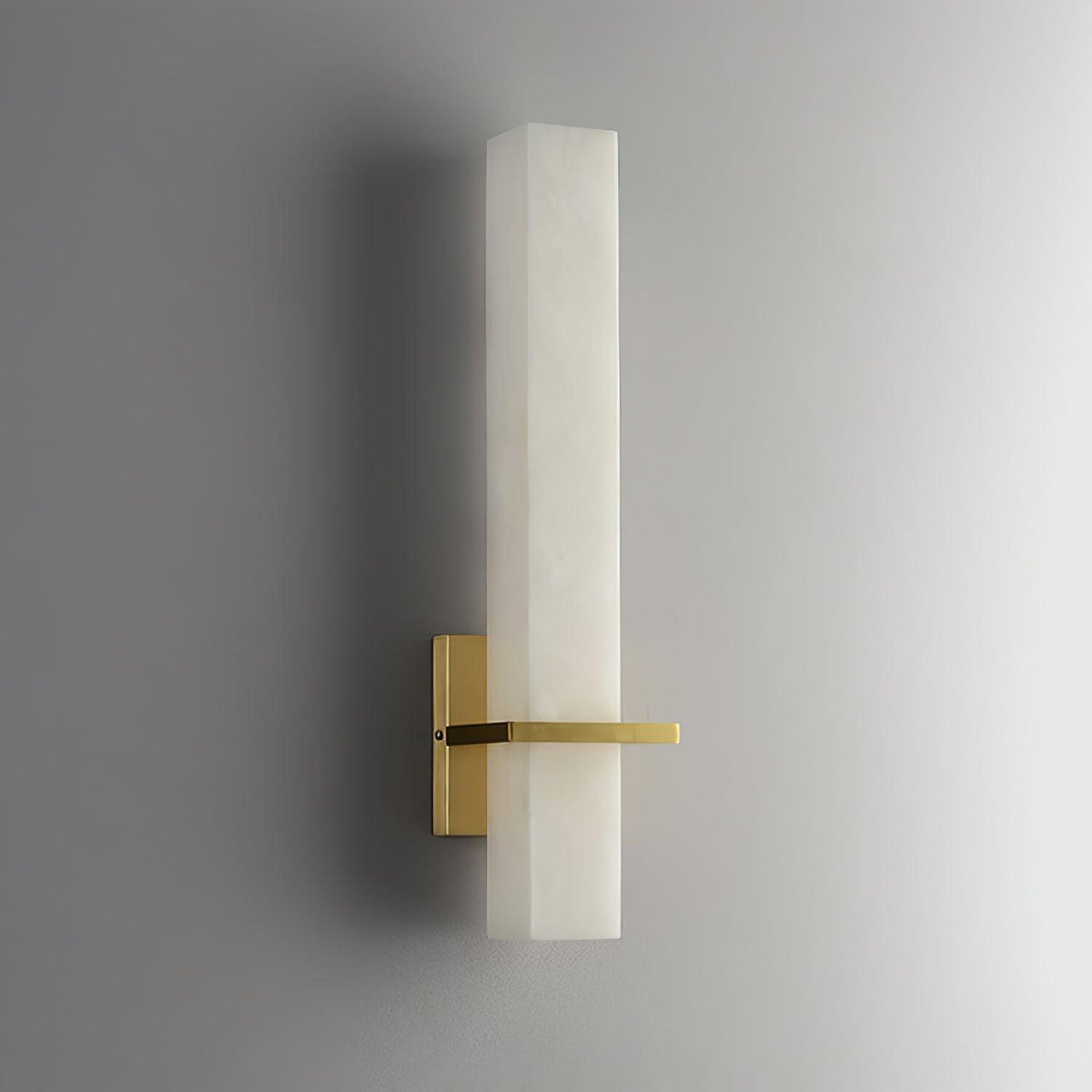 Luste Applique Murale en Albâtre Bande en Laiton Forme - Neutralighting