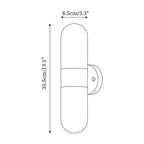 Lyra Applique Murale Moderne Minimaliste en Verre - Neutralighting