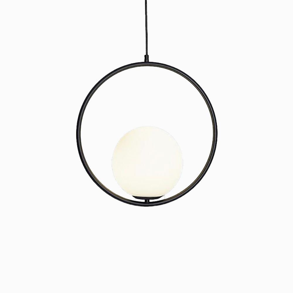 Lustra Lampe Pendante Anneau Moderne en Laiton - Neutralighting
