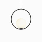 Lustra Lampe Pendante Anneau Moderne en Laiton - Neutralighting