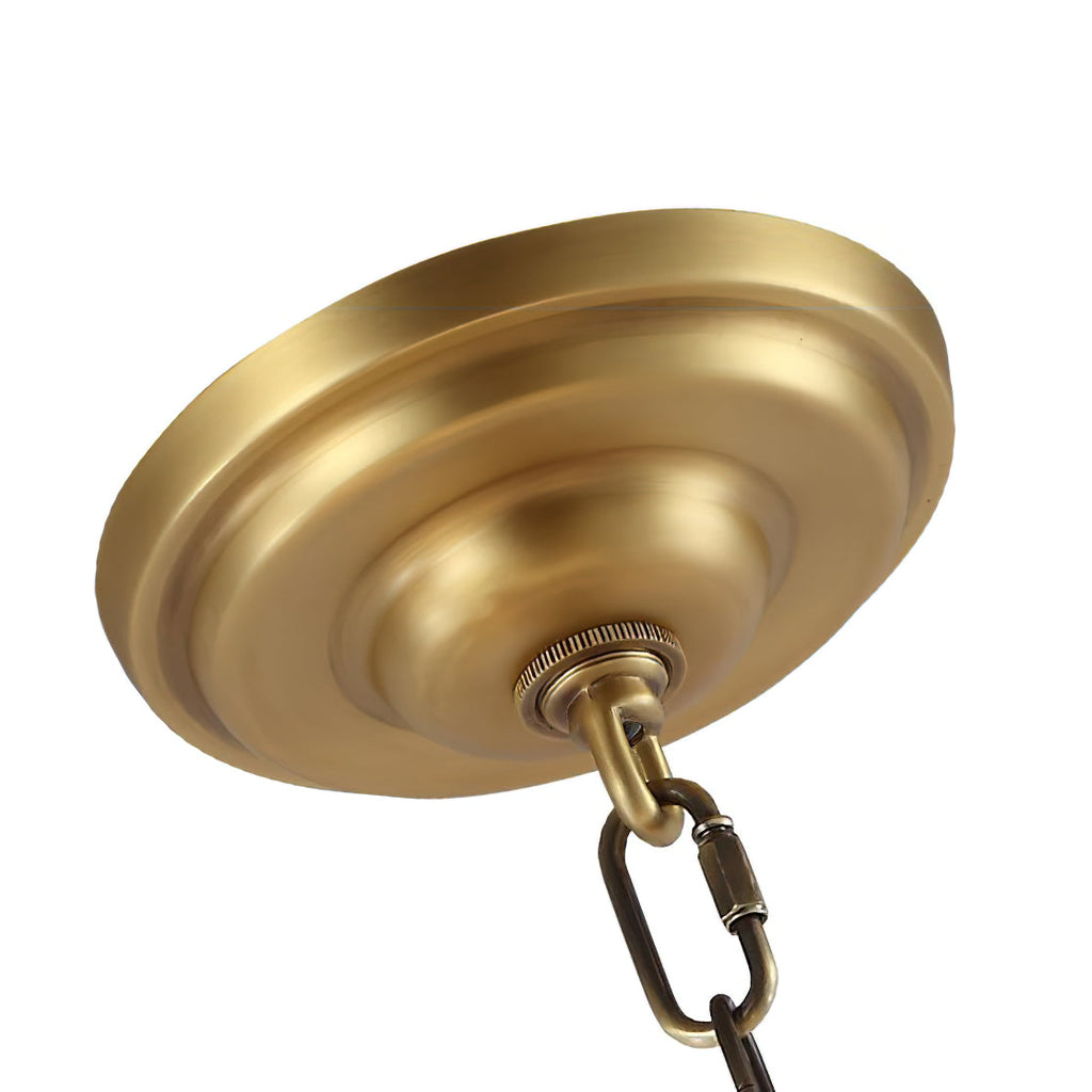 Ilsolen Lustre Laiton Verre Luxe Postmoderne - Neutralighting