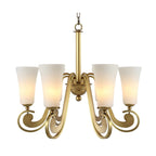 Ilsolen Lustre Laiton Verre Luxe Postmoderne - Neutralighting