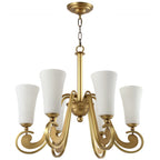 Ilsolen Lustre Laiton Verre Luxe Postmoderne - Neutralighting