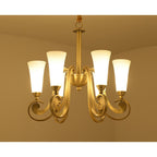 Ilsolen Lustre Laiton Verre Luxe Postmoderne - Neutralighting