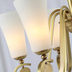 Ilsolen Lustre Laiton Verre Luxe Postmoderne - Neutralighting