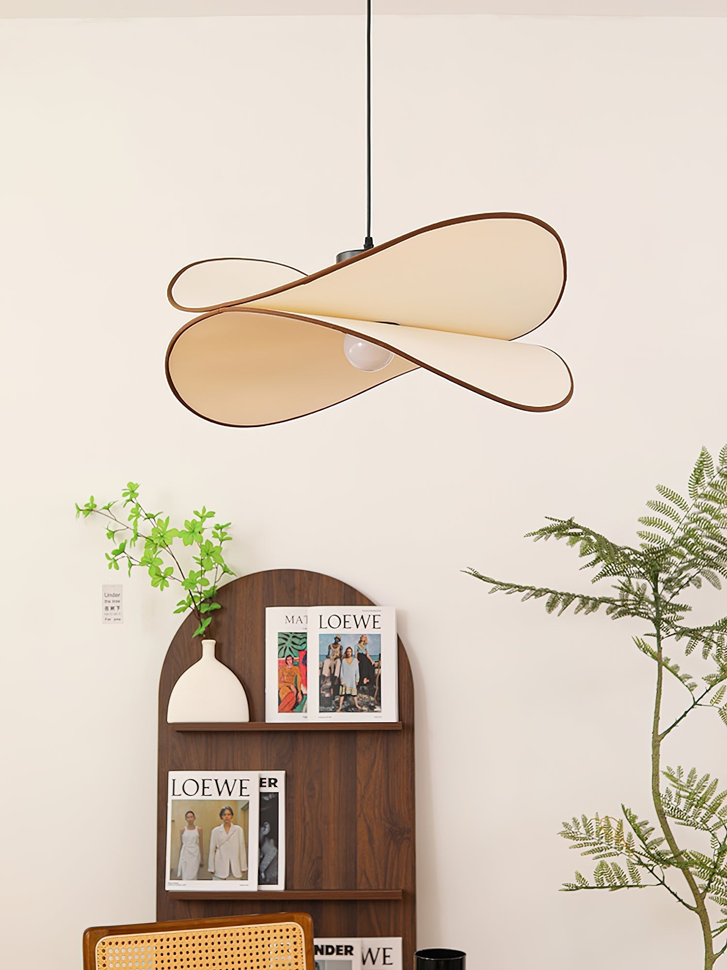 Cicaros Suspension Métal Tissu Art Créatif - Neutralighting
