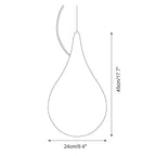 Milk Suspension Extérieure Lampe Goutte Acrylique Goutte d'Eau Minimaliste - Neutralighting