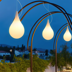 Milk Suspension Extérieure Lampe Goutte Acrylique Goutte d'Eau Minimaliste - Neutralighting