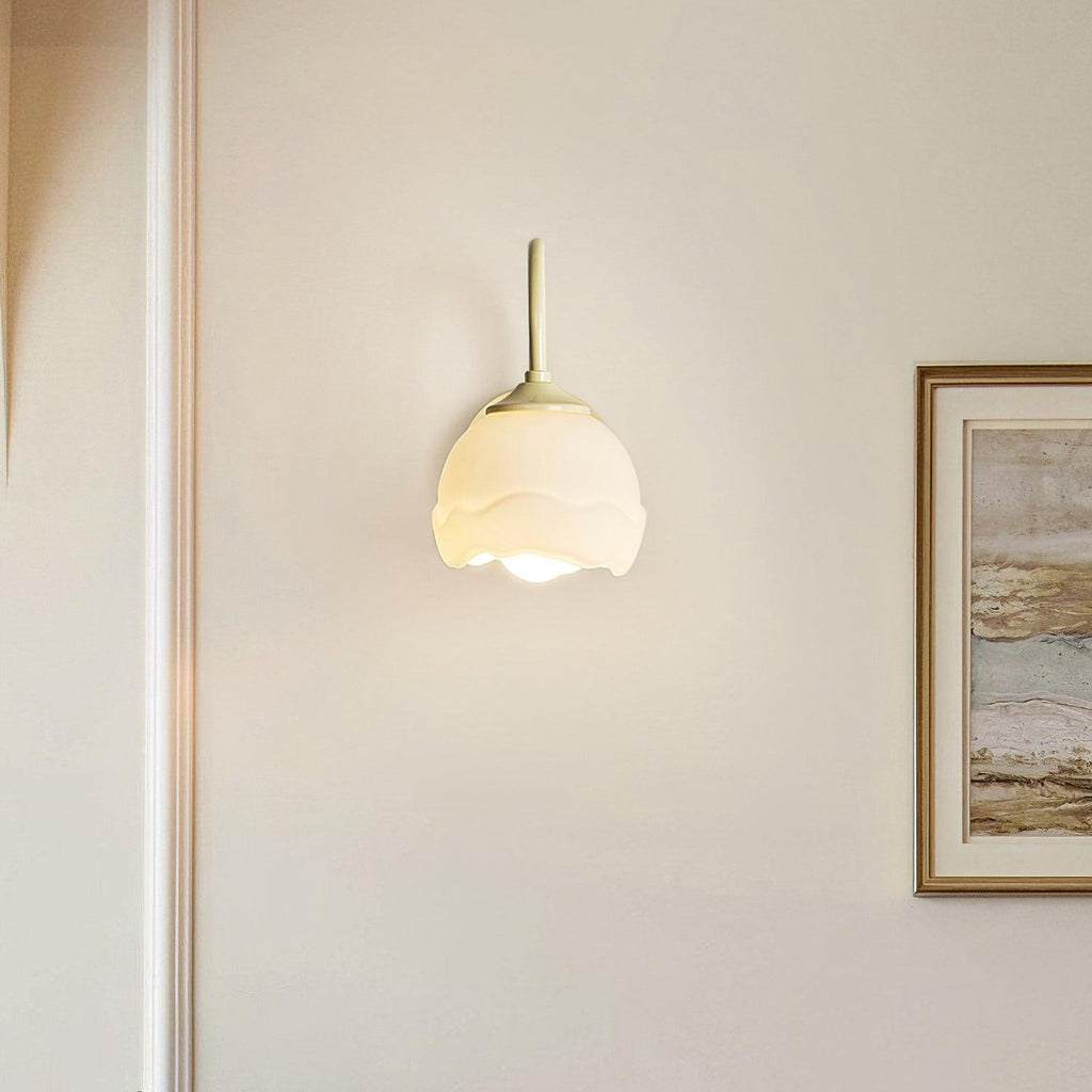 Ellace Applique Murale en Verre Élégante - Neutralighting