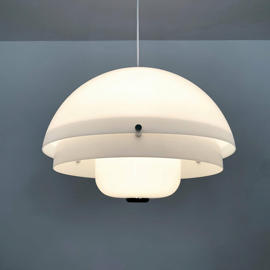 Cuthean Lampe Suspension Verre Blanc Laitier - Neutralighting