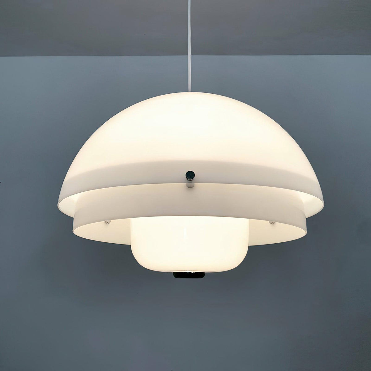 Cuthean Lampe Suspension Verre Blanc Laitier - Neutralighting