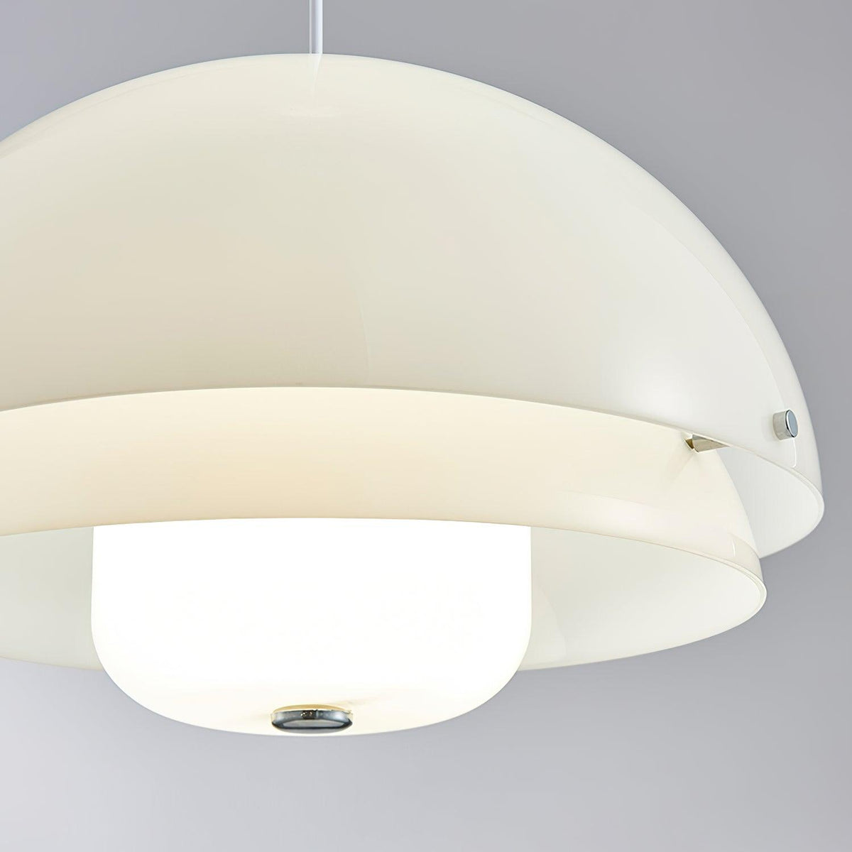 Cuthean Lampe Suspension Verre Blanc Laitier - Neutralighting