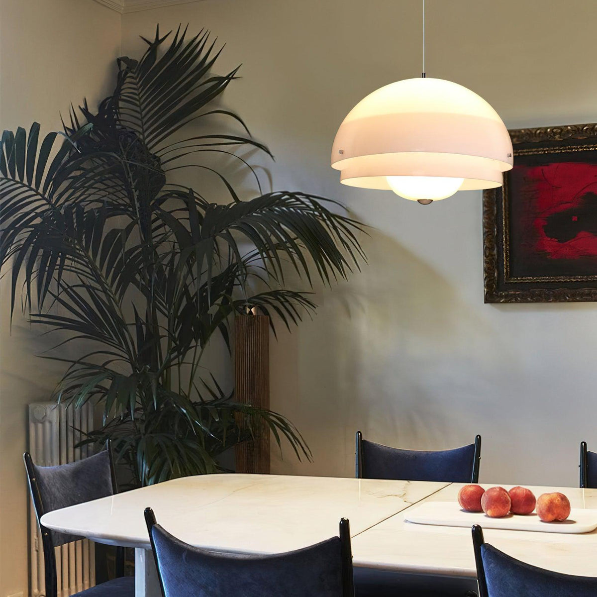 Cuthean Lampe Suspension Verre Blanc Laitier - Neutralighting