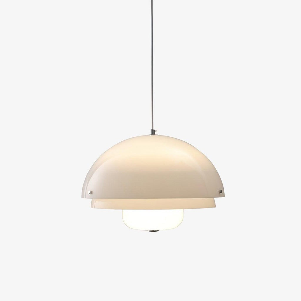 Cuthean Lampe Suspension Verre Blanc Laitier - Neutralighting