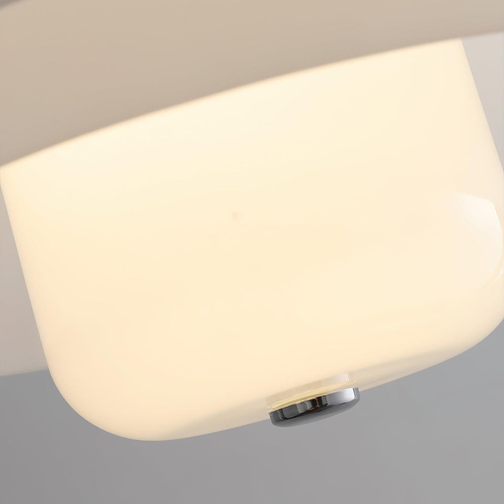 Cuthean Lampe Suspension Verre Blanc Laitier - Neutralighting