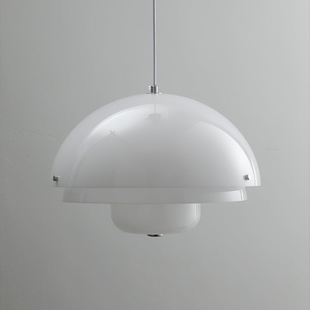 Cuthean Lampe Suspension Verre Blanc Laitier - Neutralighting