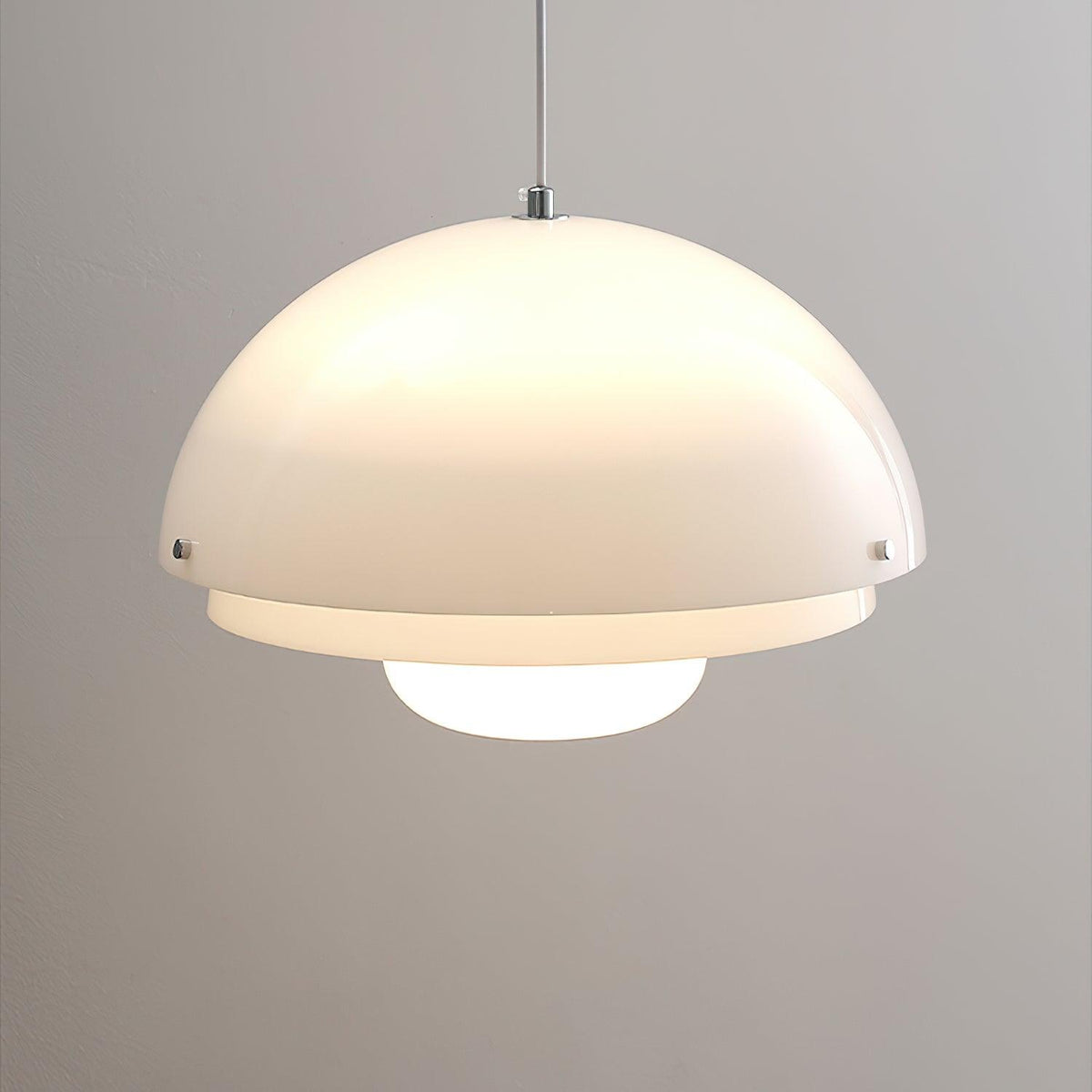 Cuthean Lampe Suspension Verre Blanc Laitier - Neutralighting
