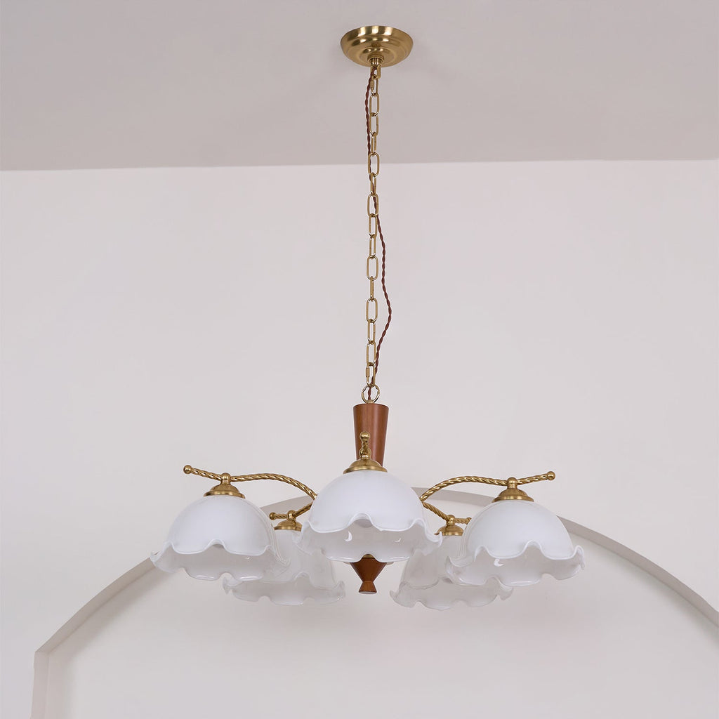 Daisy Vintage Verre Lustre - Neutralighting