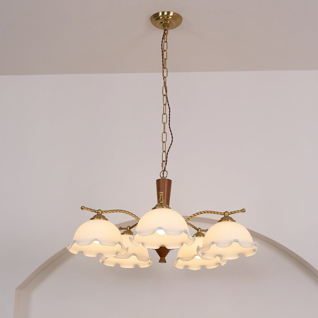 Daisy Vintage Verre Lustre - Neutralighting