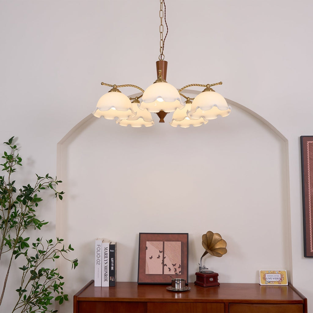 Daisy Vintage Verre Lustre - Neutralighting
