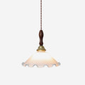 Milky Suspension Fleur en Verre Volant Organique - Neutralighting