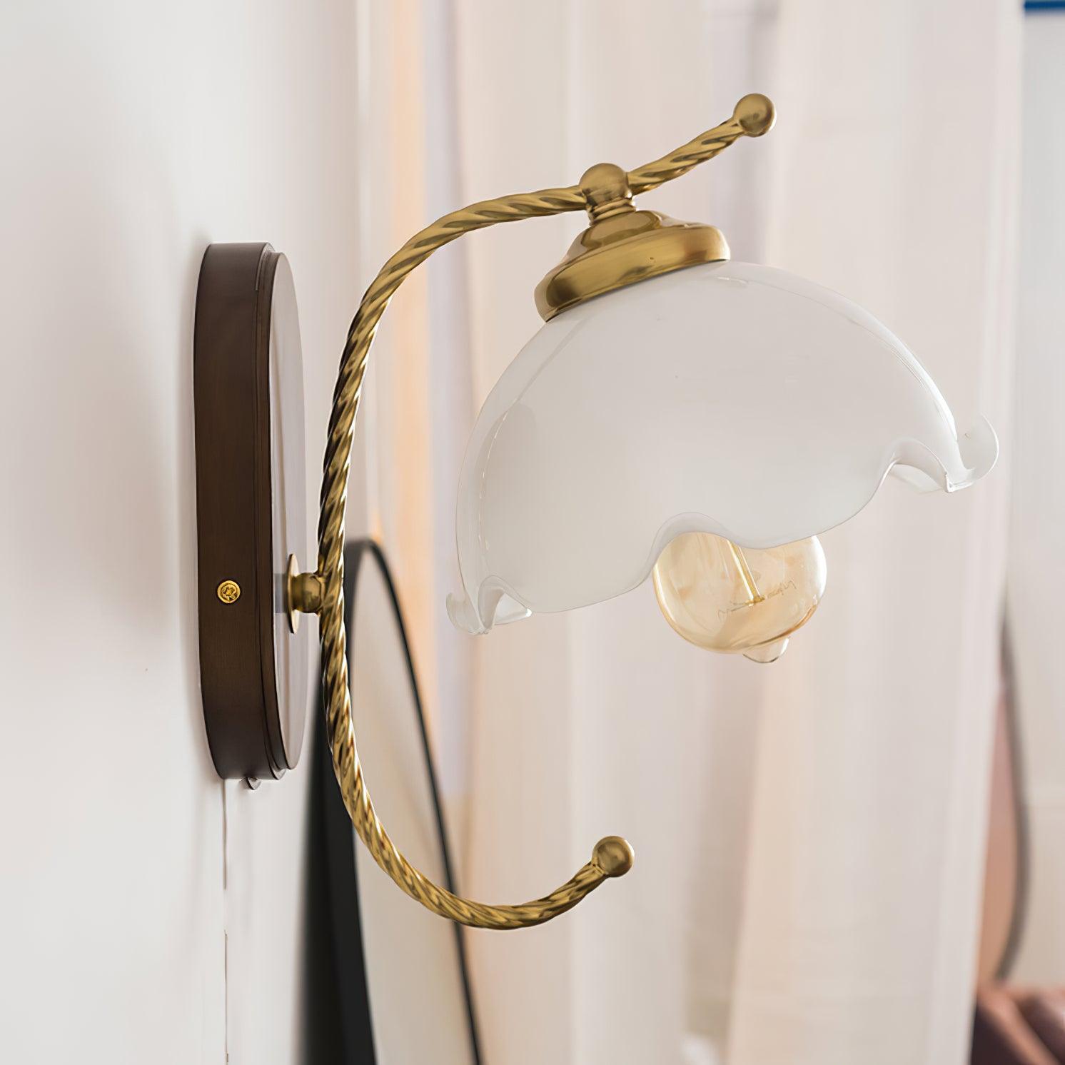 Olyss Wood Vintage Wall Lamp - Neutralighting