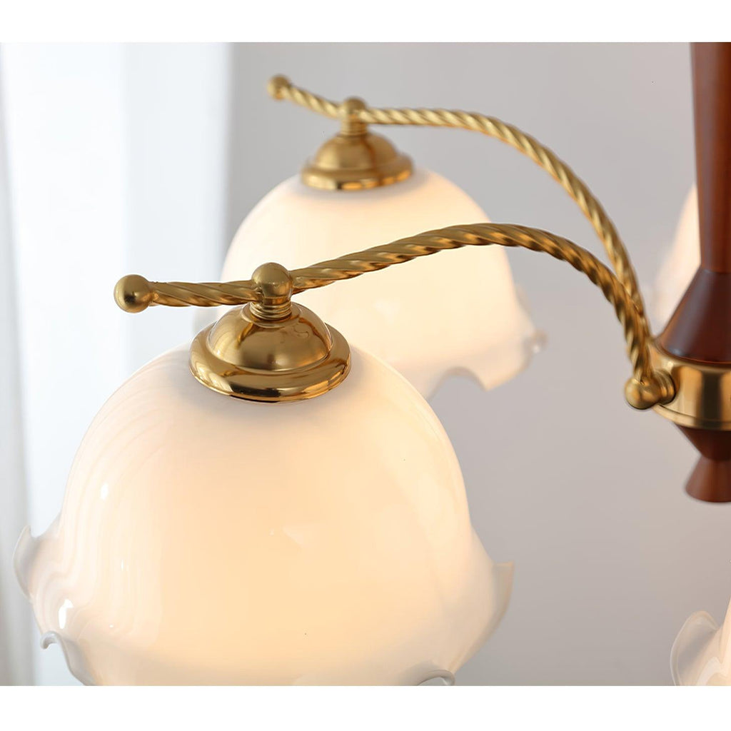 Daisy Vintage Verre Lustre - Neutralighting