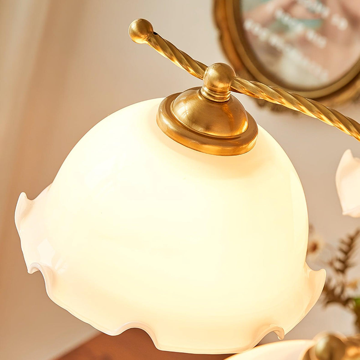 Daisy Vintage Verre Lustre - Neutralighting