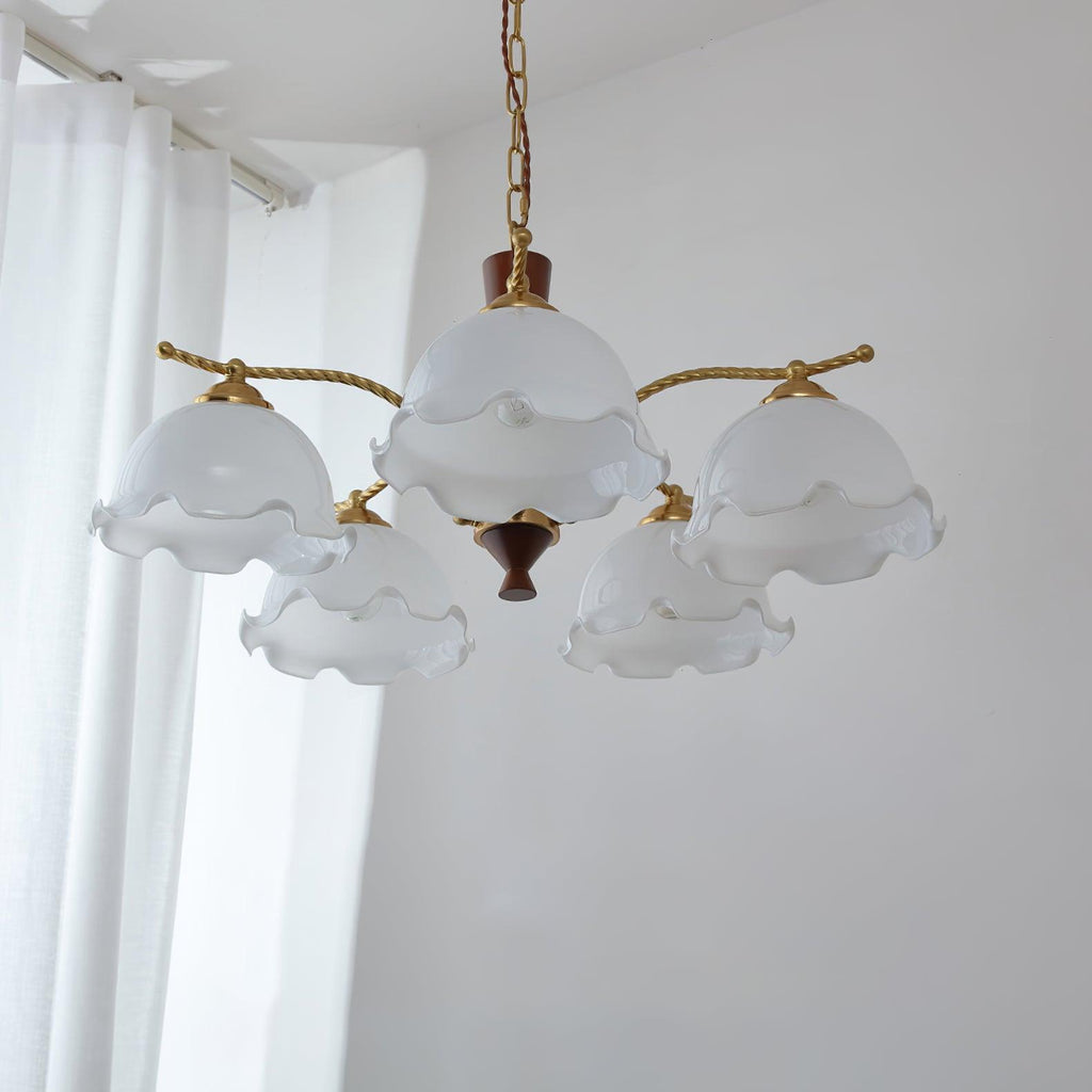 Daisy Vintage Verre Lustre - Neutralighting