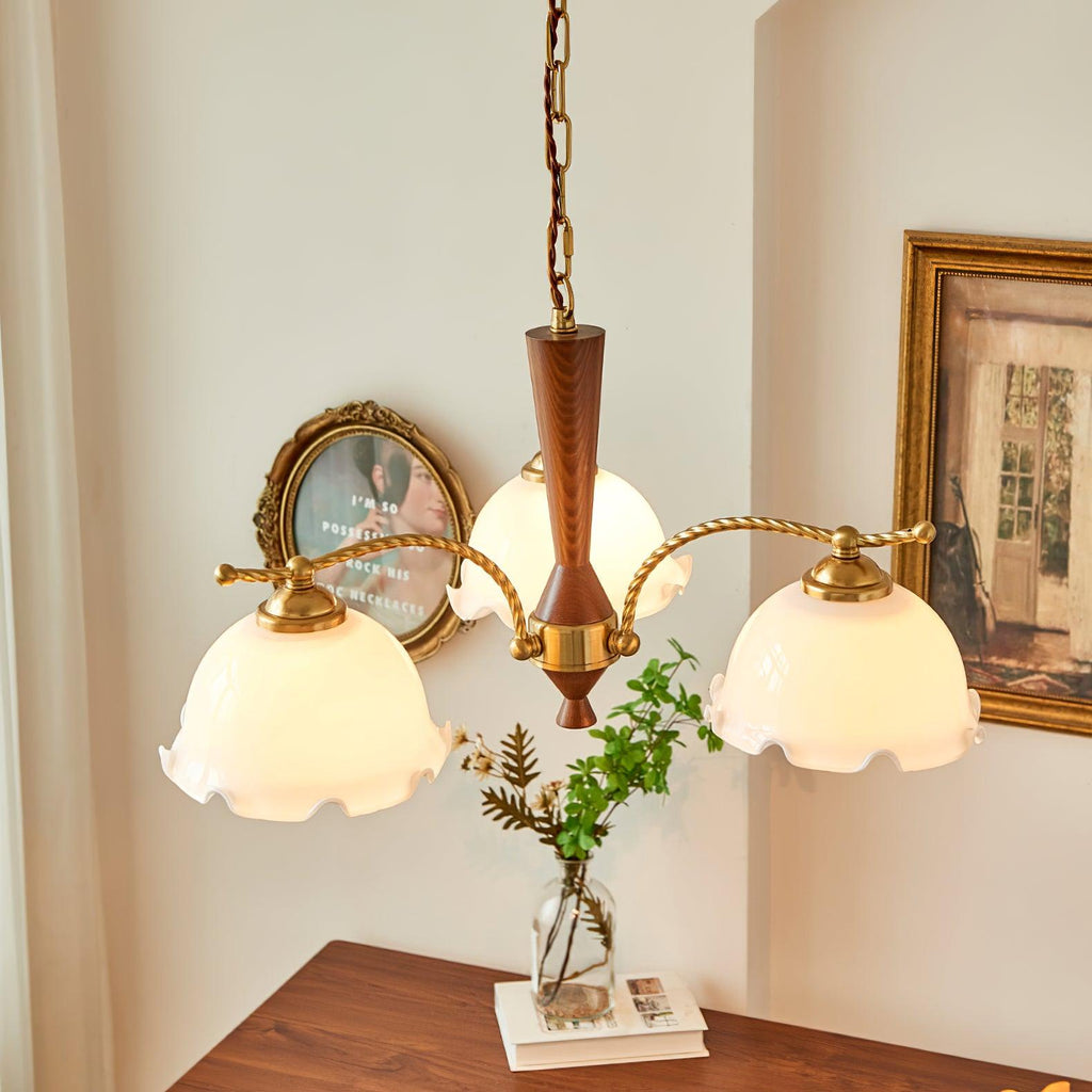 Daisy Vintage Verre Lustre - Neutralighting