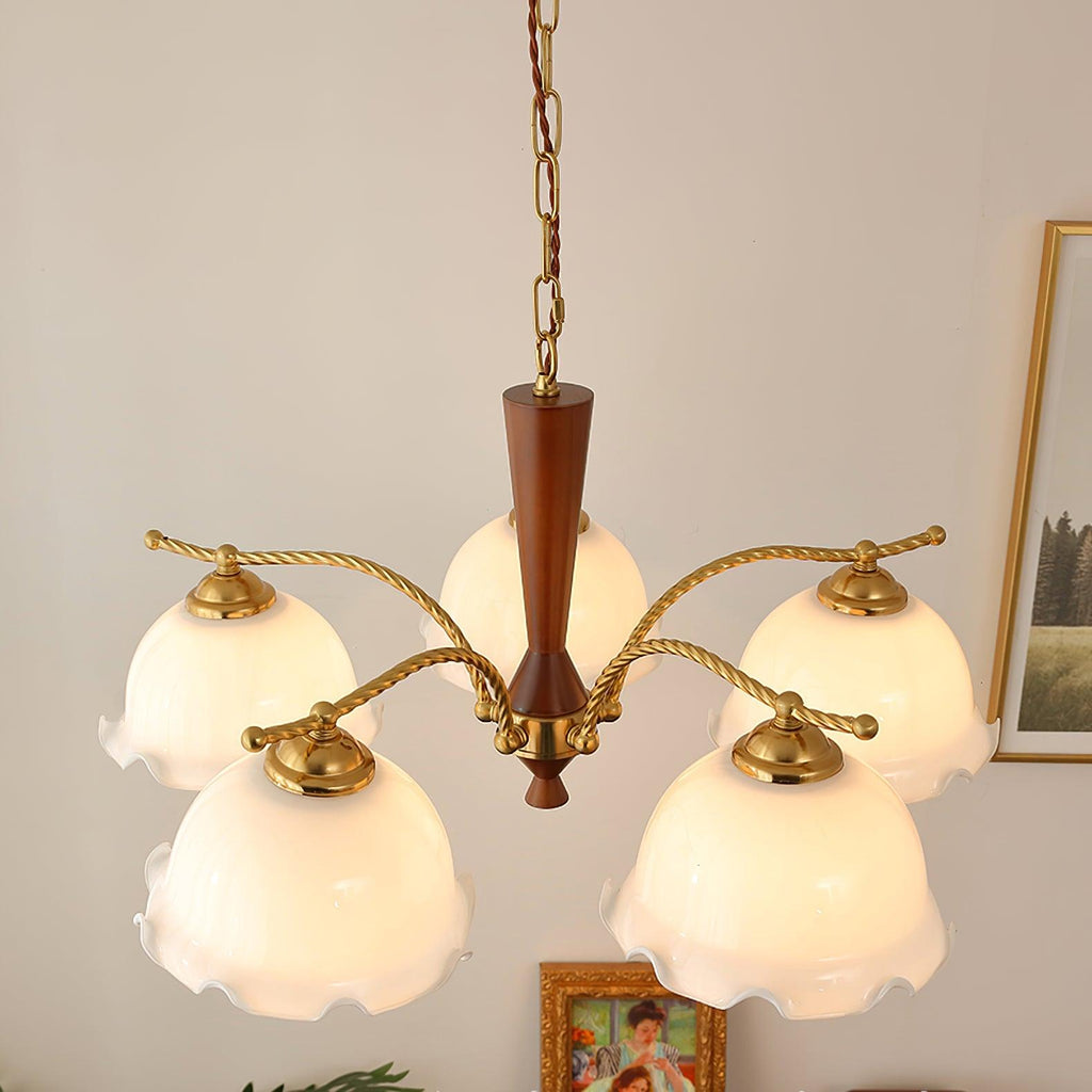 Daisy Vintage Verre Lustre - Neutralighting