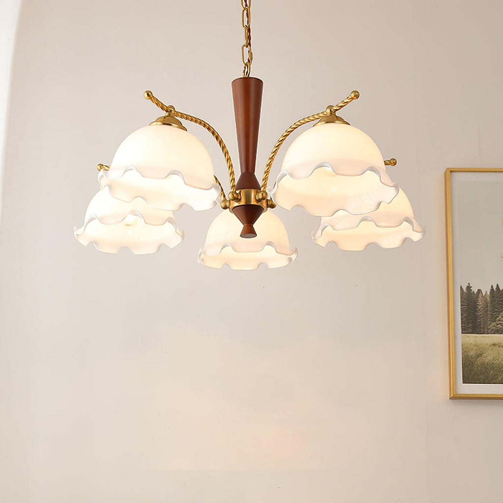 Daisy Vintage Verre Lustre - Neutralighting