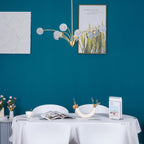 Lustra Chandelier Bras Courbés Laiton - Neutralighting