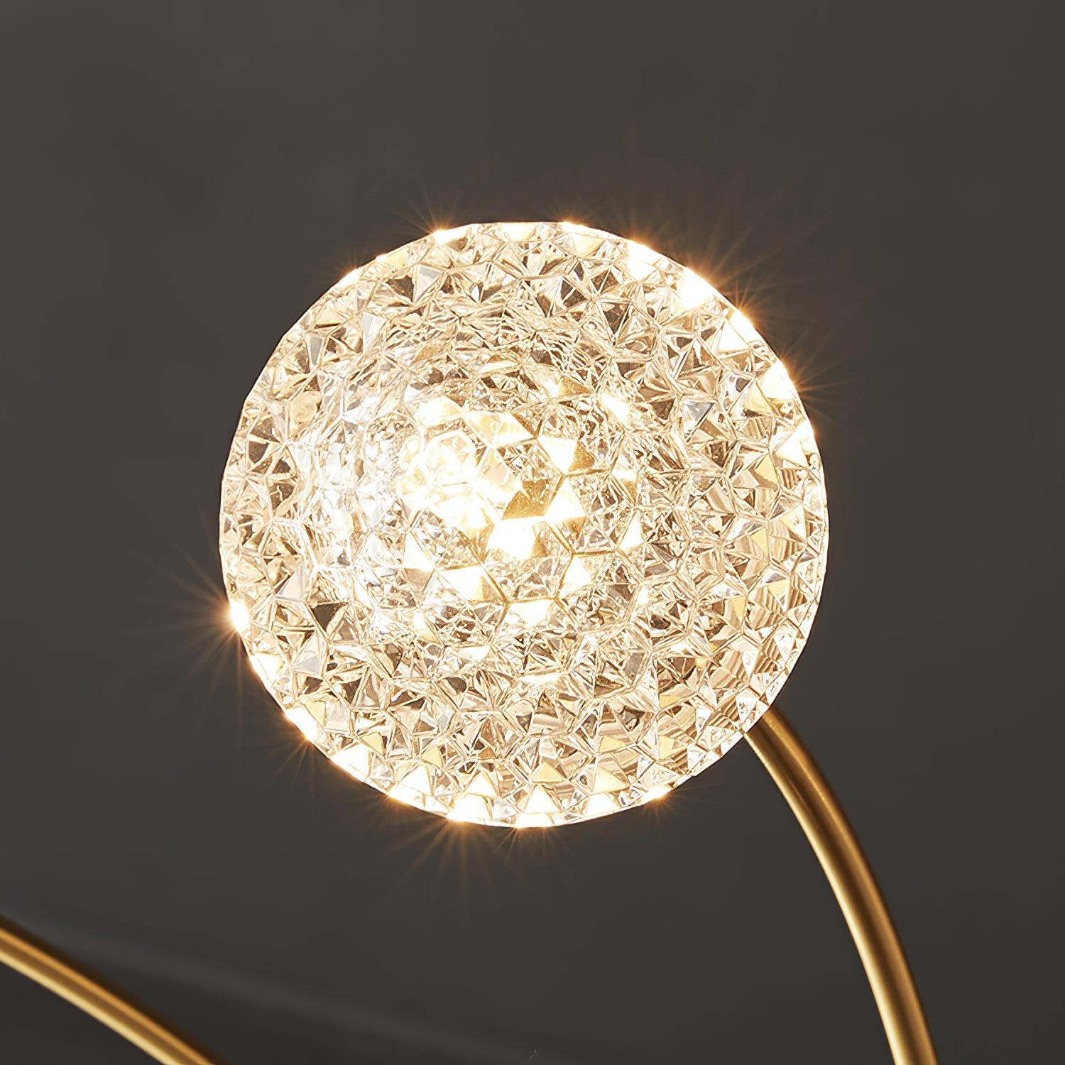 Lustra Chandelier Bras Courbés Laiton - Neutralighting