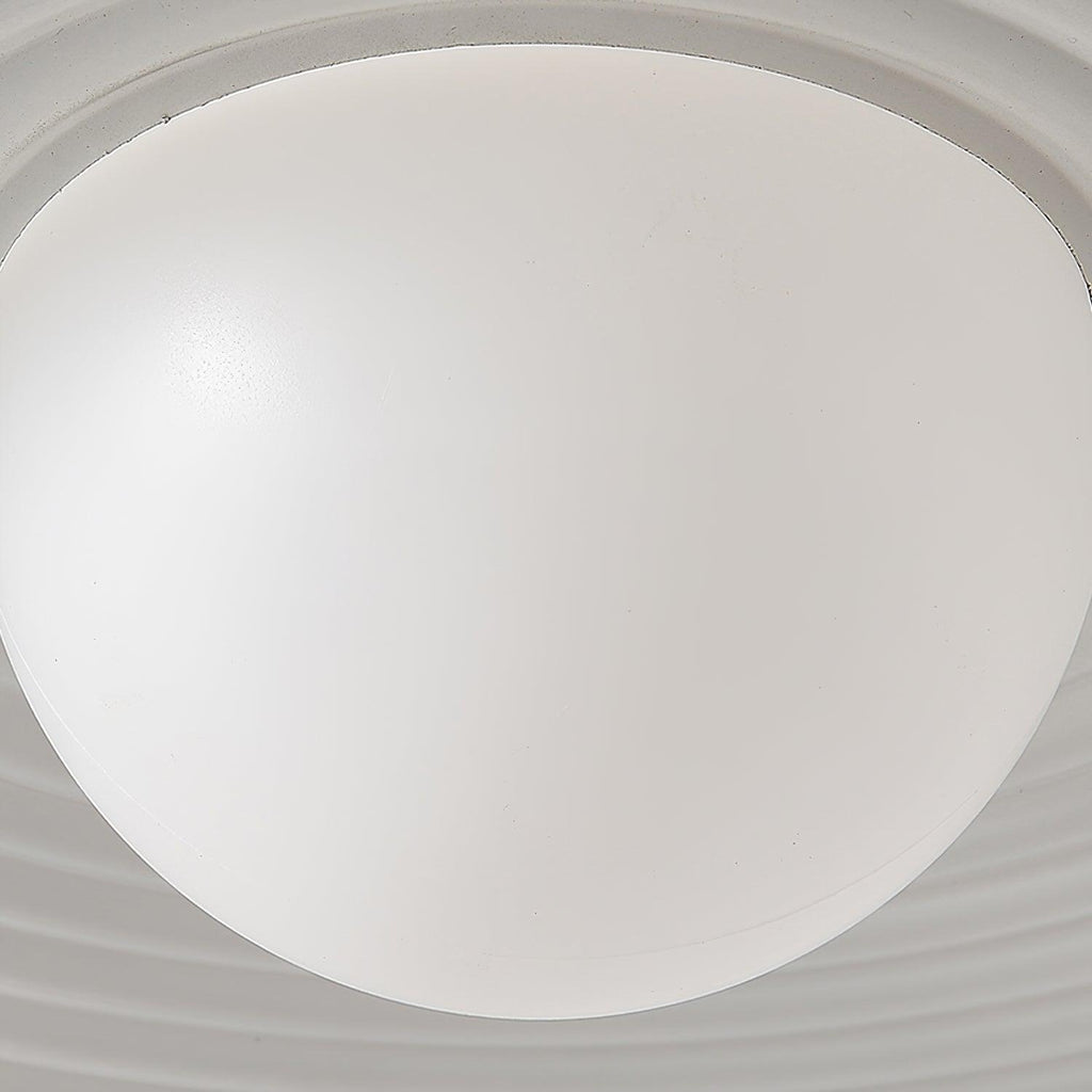 Lustra Suspension en Plaque LED PE Blanche et Noire - Neutralighting